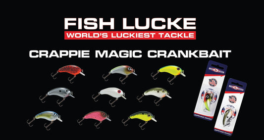 The Crappie Magic Crank Bait produces bites from a wide variety of predatory fish.