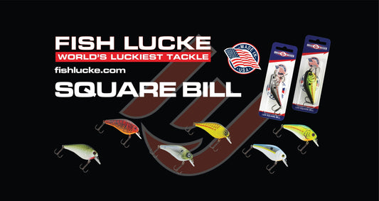 The Luck E Square Bill is a premium shallow-diving crankbait designed to deliver reliable performance and versatile action in all fishing conditions.