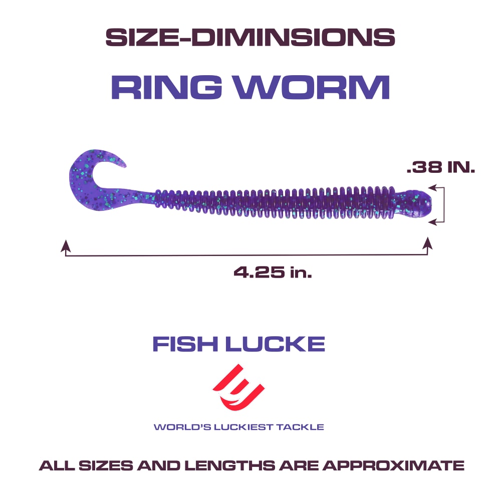 Luck E Ringworm 4 Inch