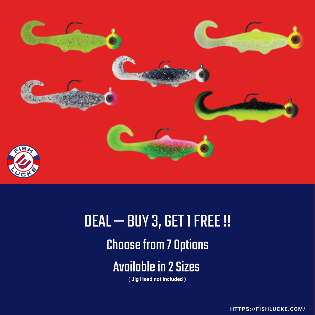 Buy 3 Swim N Minnows get 1 FREE – Fish Lucke