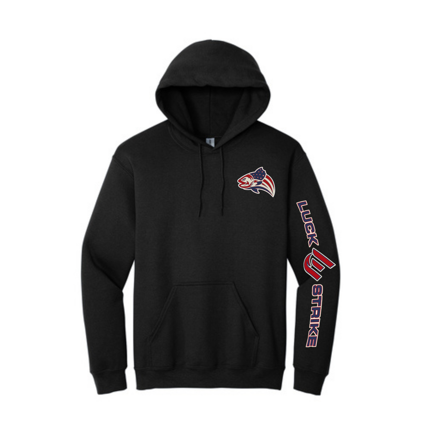 Black Luck E Strike Hoodie
