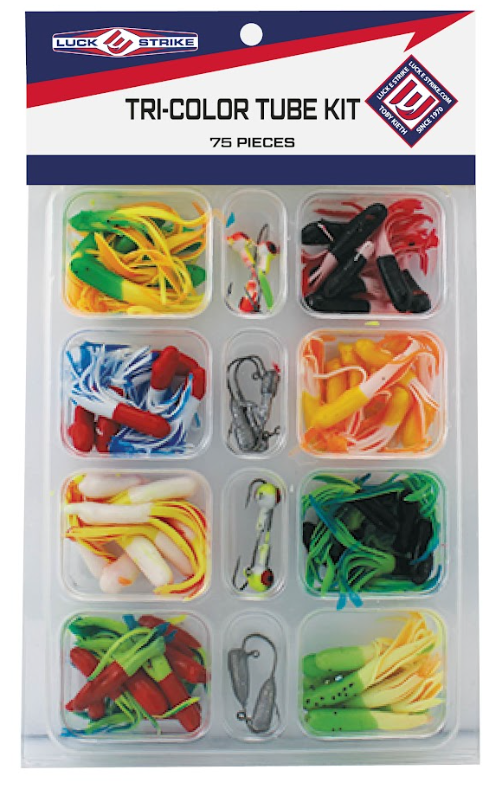 colored tubing for fishing lures Luck E Strike | Crappie Lure Kits