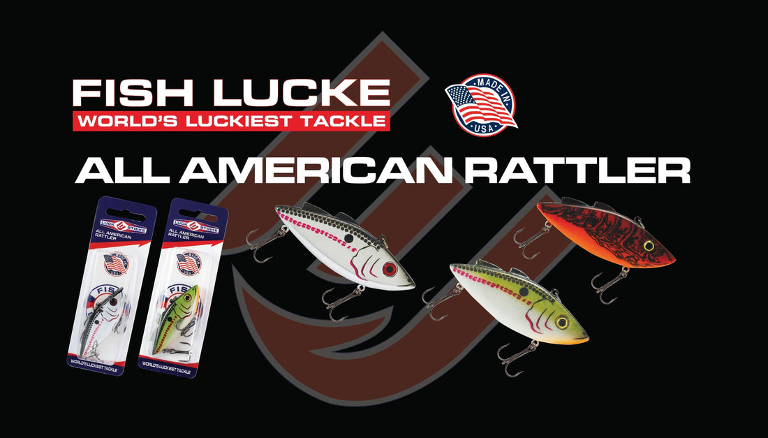 The All American Rattler a great choice for year round fishing.