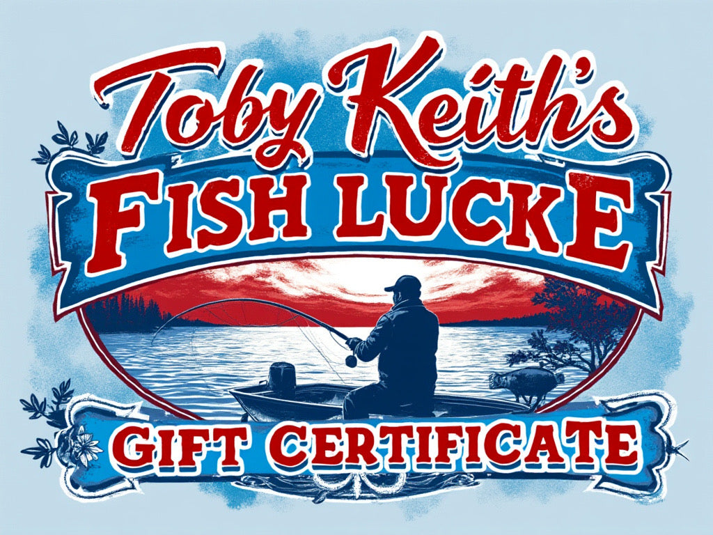 Toby Keith’s FISH LUCKE Gift Cards Now Available!