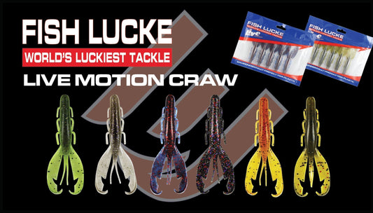 The Live Motion Craw is a realistic, 3.25-inch soft plastic lure engineered to deliver lifelike action and versatility for anglers targeting a wide range of predatory fish.