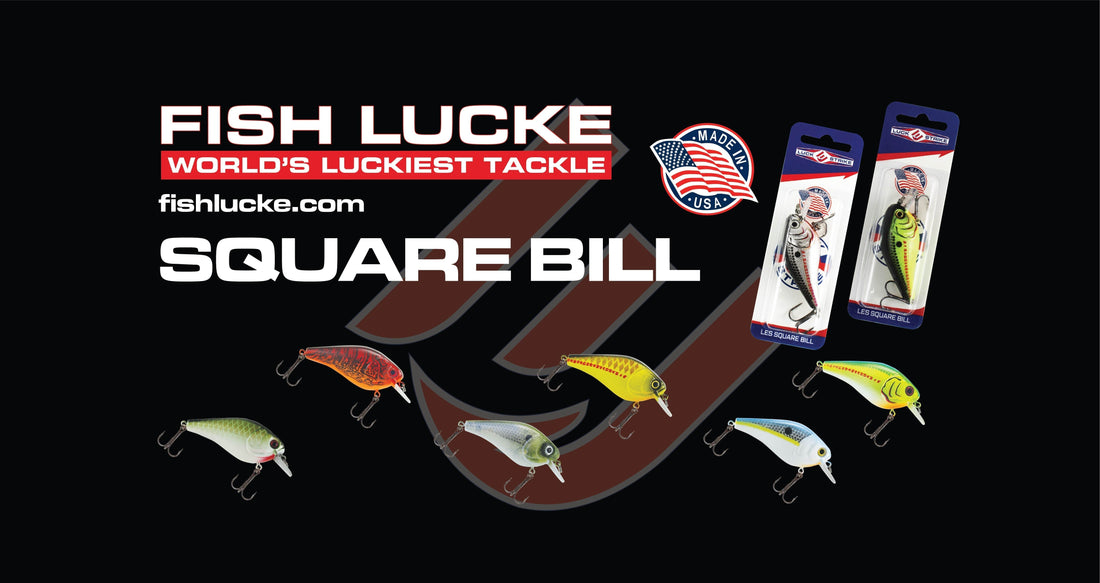The Luck E Square Bill is a premium shallow-diving crankbait designed to deliver reliable performance and versatile action in all fishing conditions.
