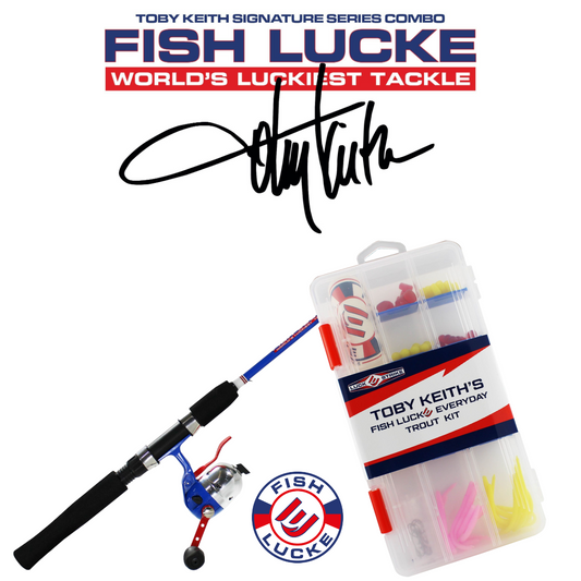 Toby Keith Trout Kit + 4.6" Underspin Bundle