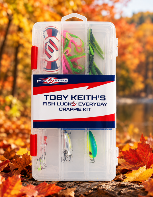 TOBY KEITH’S EARLY BLACK FRIDAY DEAL — JUST $19.99! (CRAPPIE KIT)