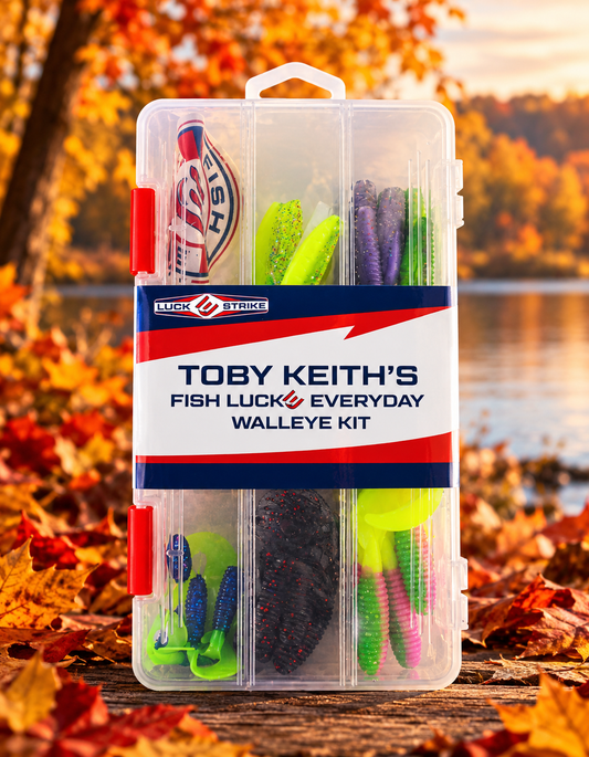TOBY KEITH'S EARLY BLACK FRIDAY DEAL — JUST $19.99! (WALLEYE KIT)