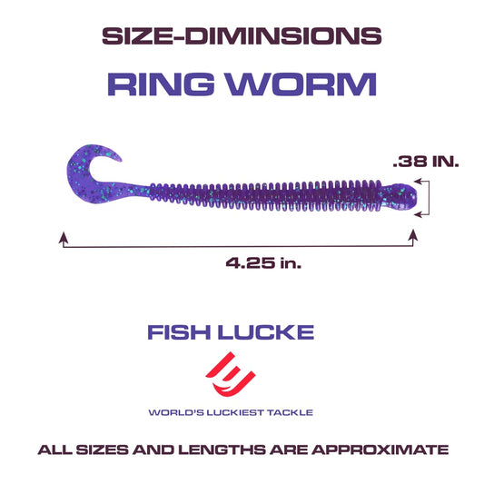 Luck E Ringworm 4 Inch