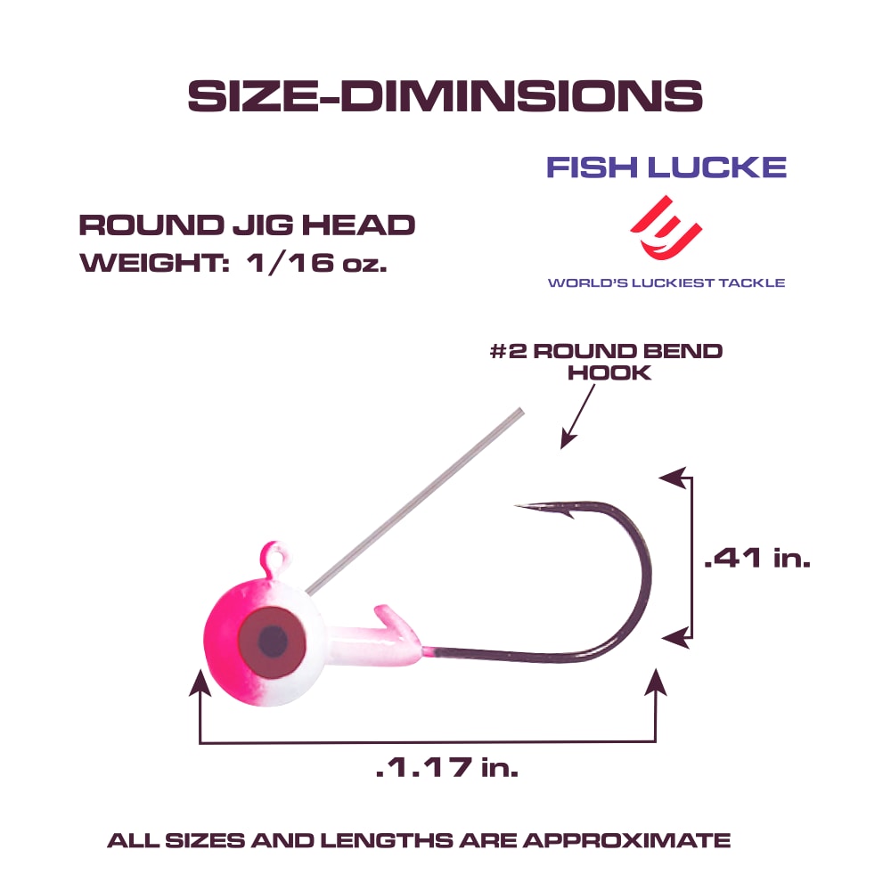 Round Jig Head Weed Guard