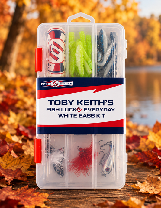 TOBY KEITH'S EARLY BLACK FRIDAY DEAL — JUST $19.99! (WHITE BASS KIT)