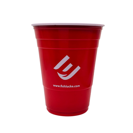 Limited Edition FISH LUCKE 12 Pack Red Solo Cups