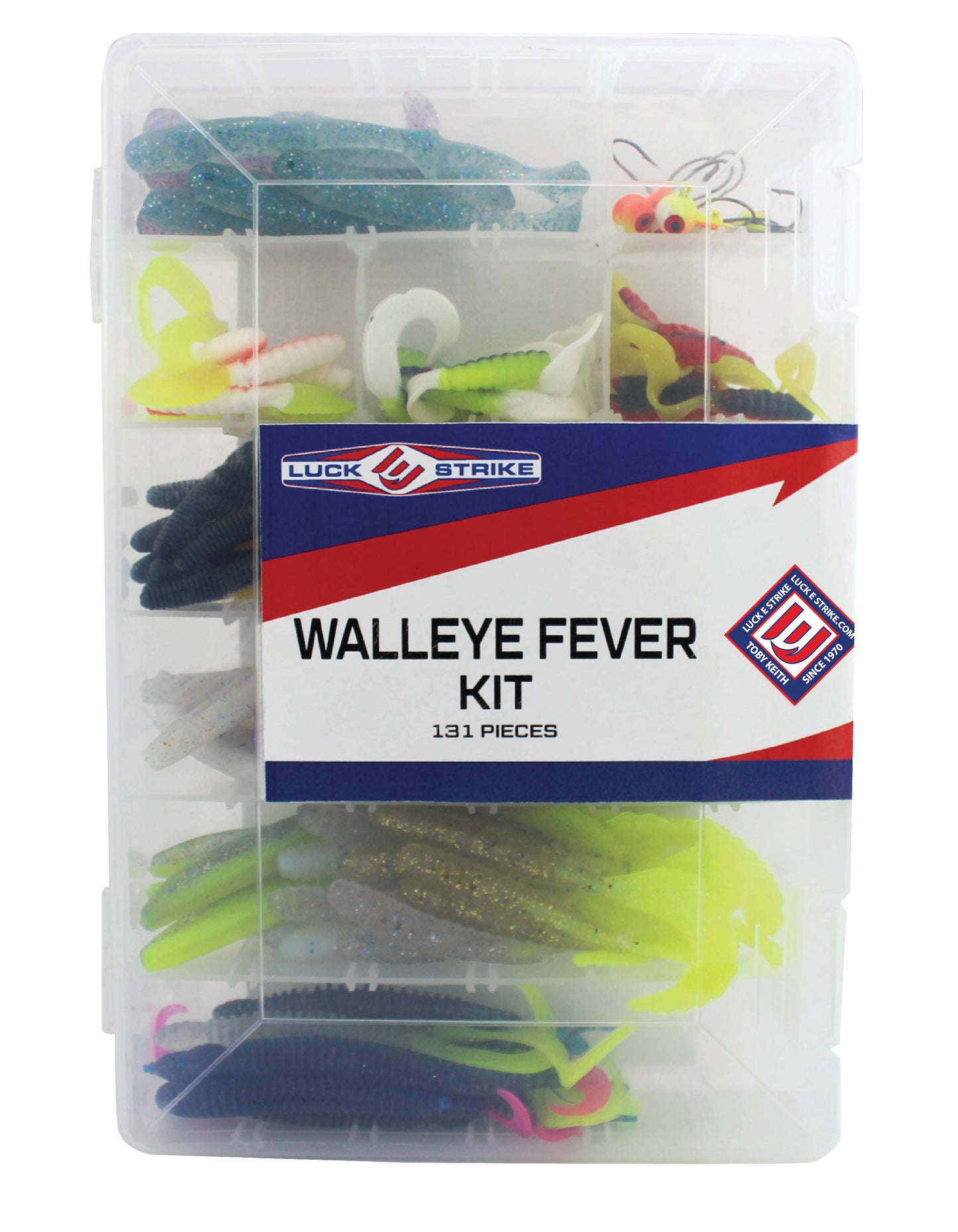 Walleye Fever Kit, 131 Piece