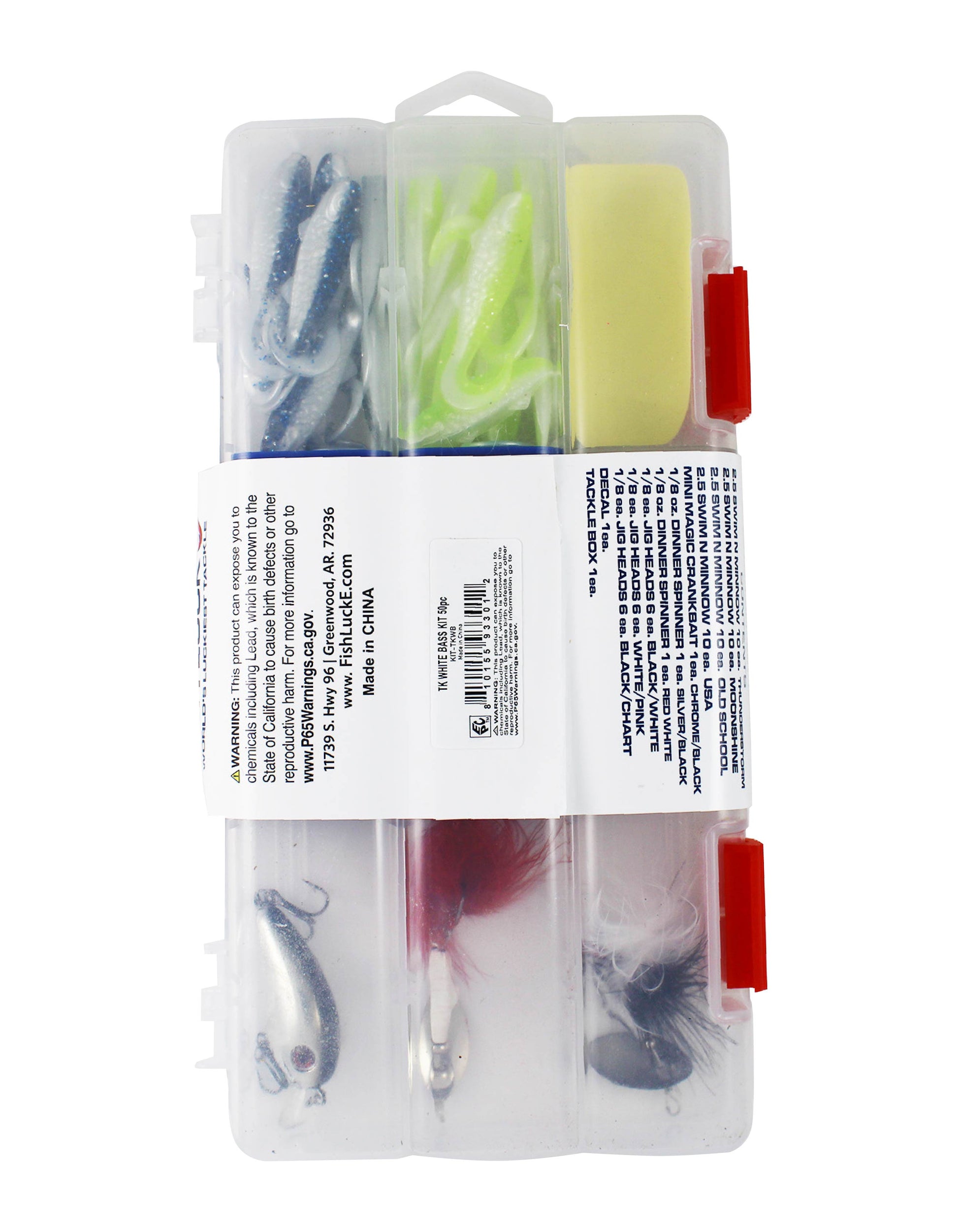 TOBY KEITH'S FISH LUCKE EVERYDAY WHITE BASS KIT Fish Lucke TOBY KEITH'S FISH LUCKE EVERYDAY WHITE BASS KIT Fish Lucke