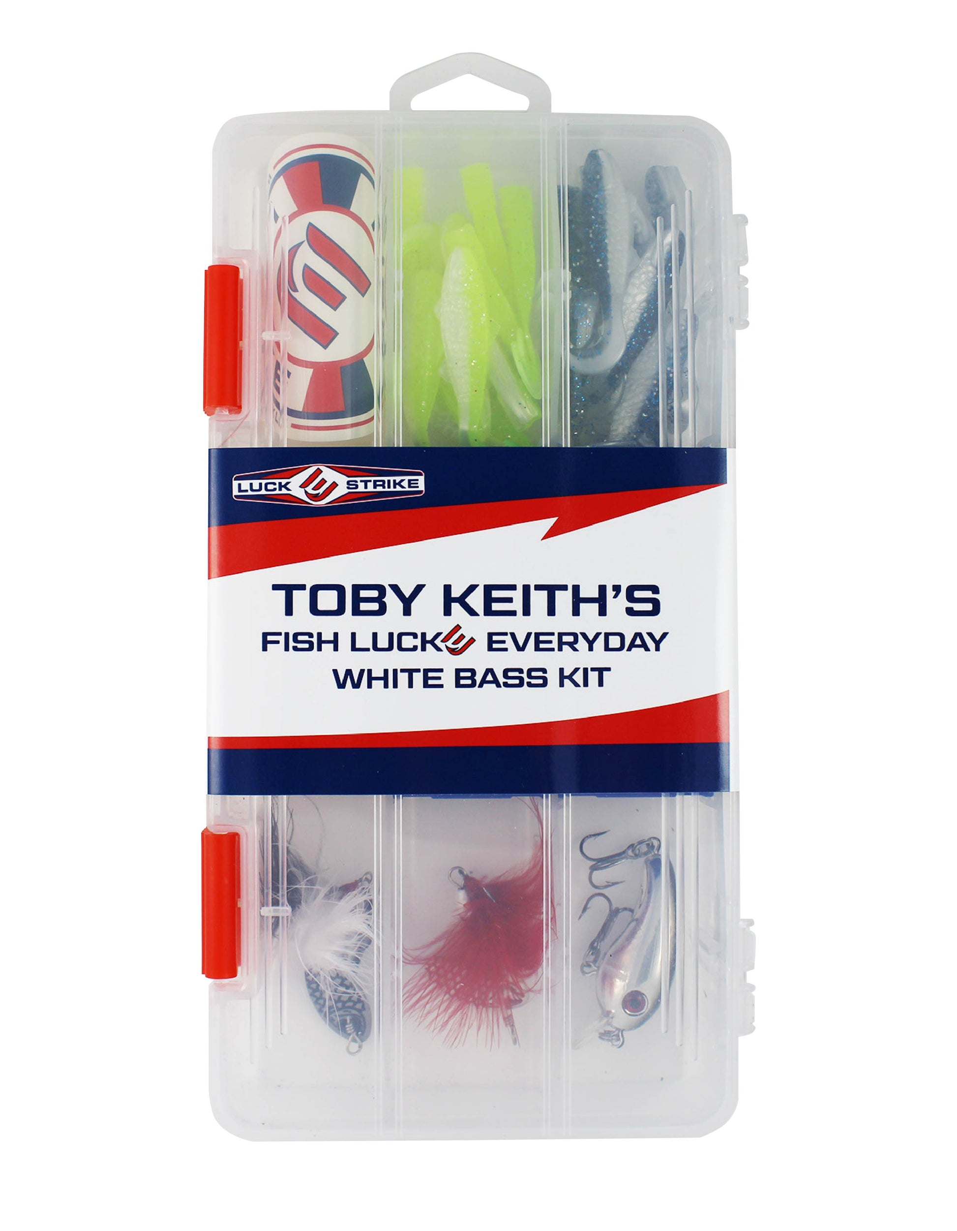 TOBY KEITH'S FISH LUCKE EVERYDAY WHITE BASS KIT – Fish Lucke